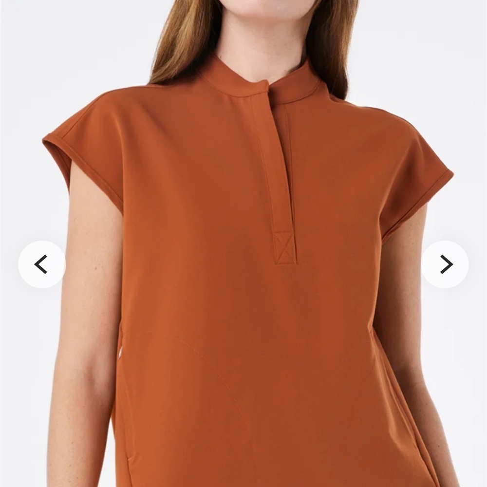 Figs Women's Terracotta Blouse